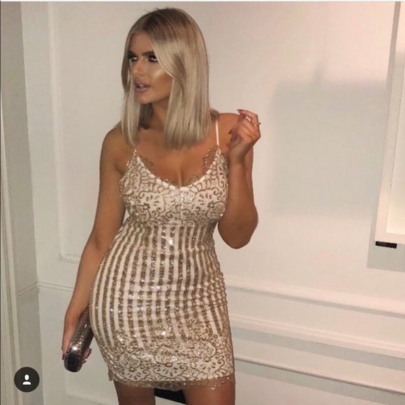 GORGEOUS GOLD DRESS!✨✨✨✨ - Picture 5 of 6